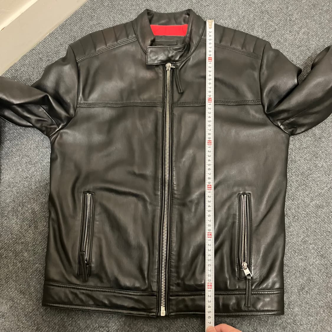 N185 ck 캘빈클라인 가죽자켓 상품이미지7