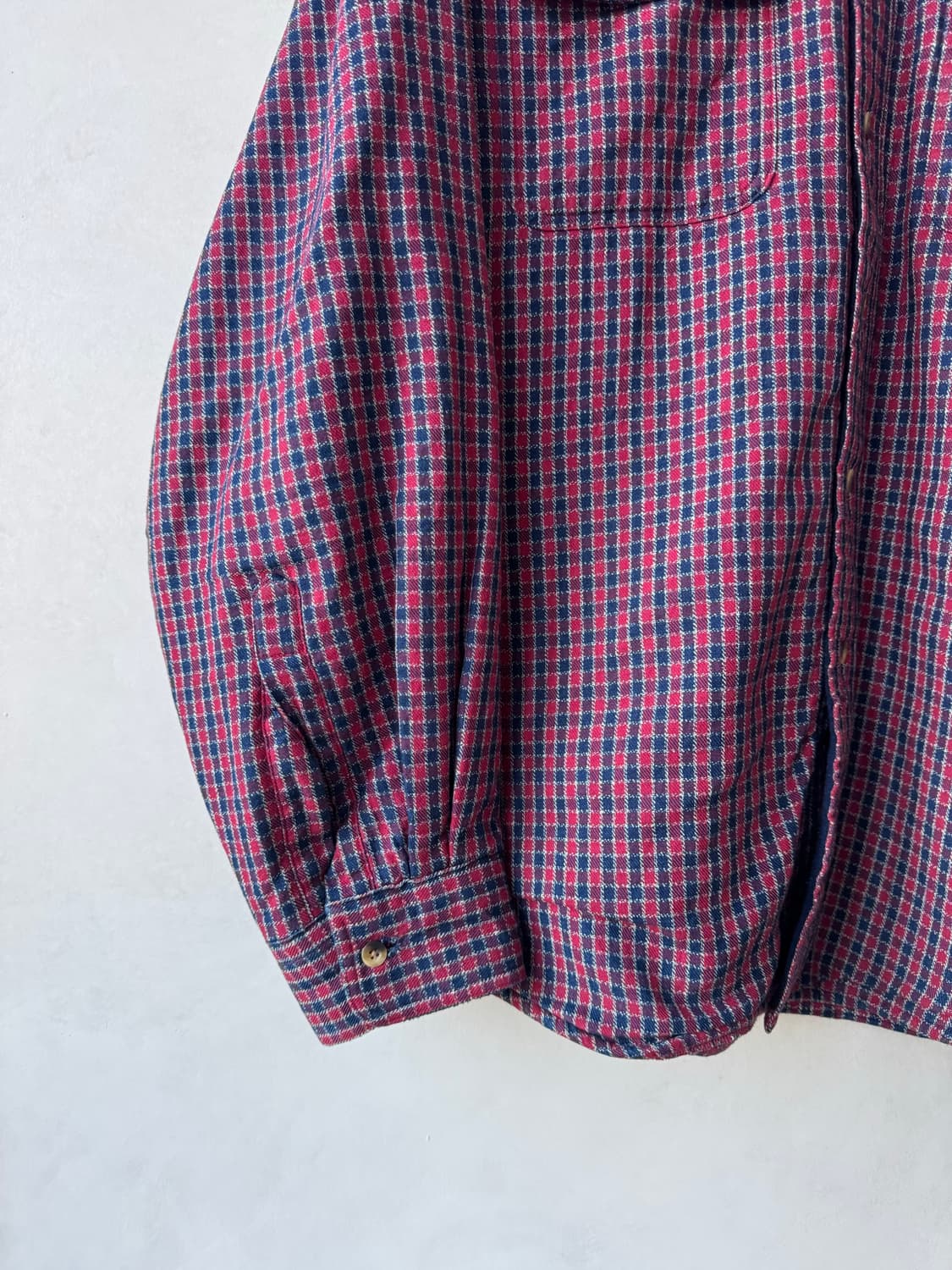 90s 엘엘빈 플리스 라인 셔츠 상품이미지6