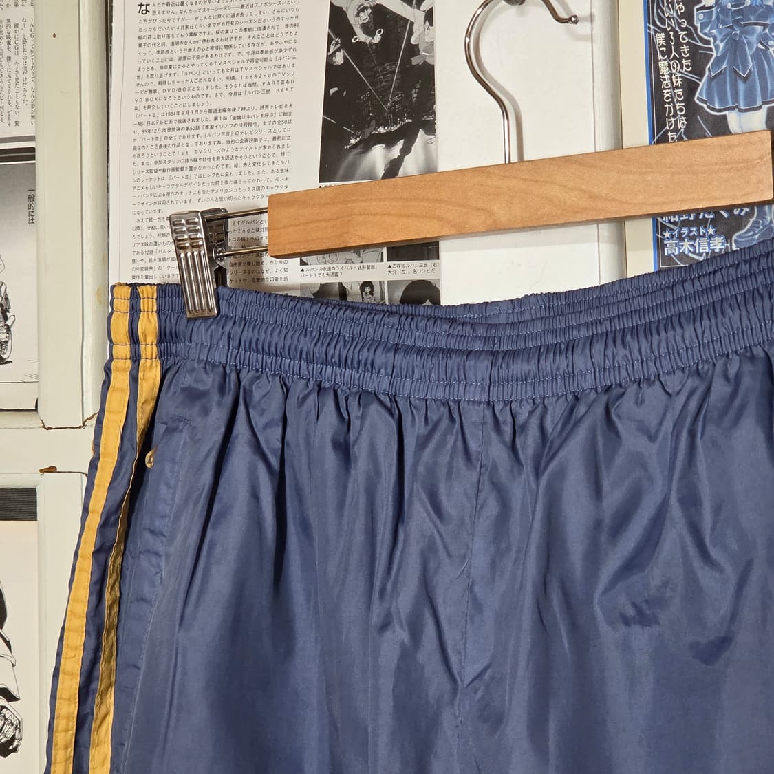 00s 아디다스 라이트블루 삼선 트레이닝 트랙팬츠 상품이미지3