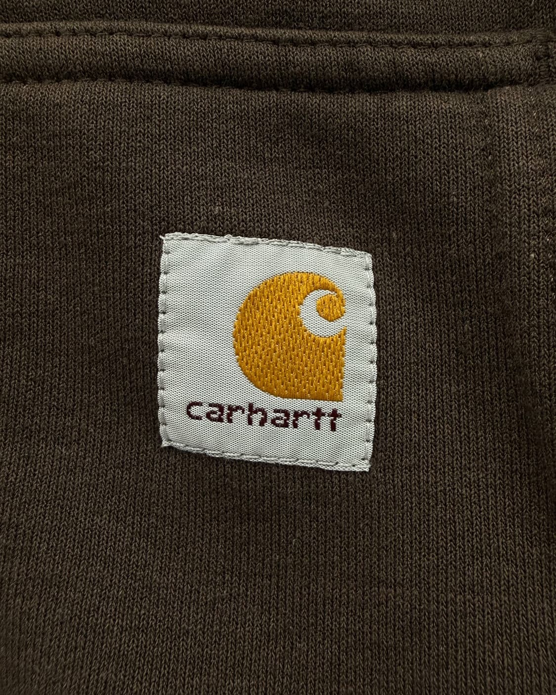 칼하트 00s 레인 디펜더 써멀 스뤳 후드집업 브라운 상품이미지4
