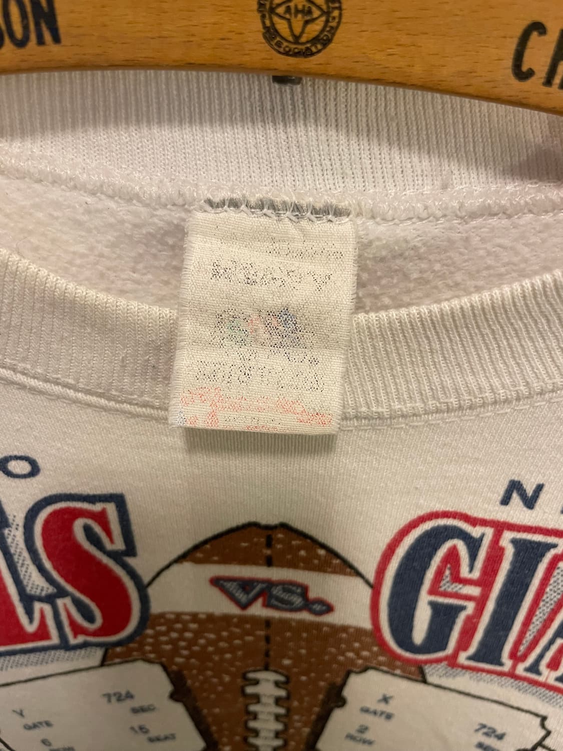 1991 Vintage Super Bowl XXV Sweatshirt 상품이미지2