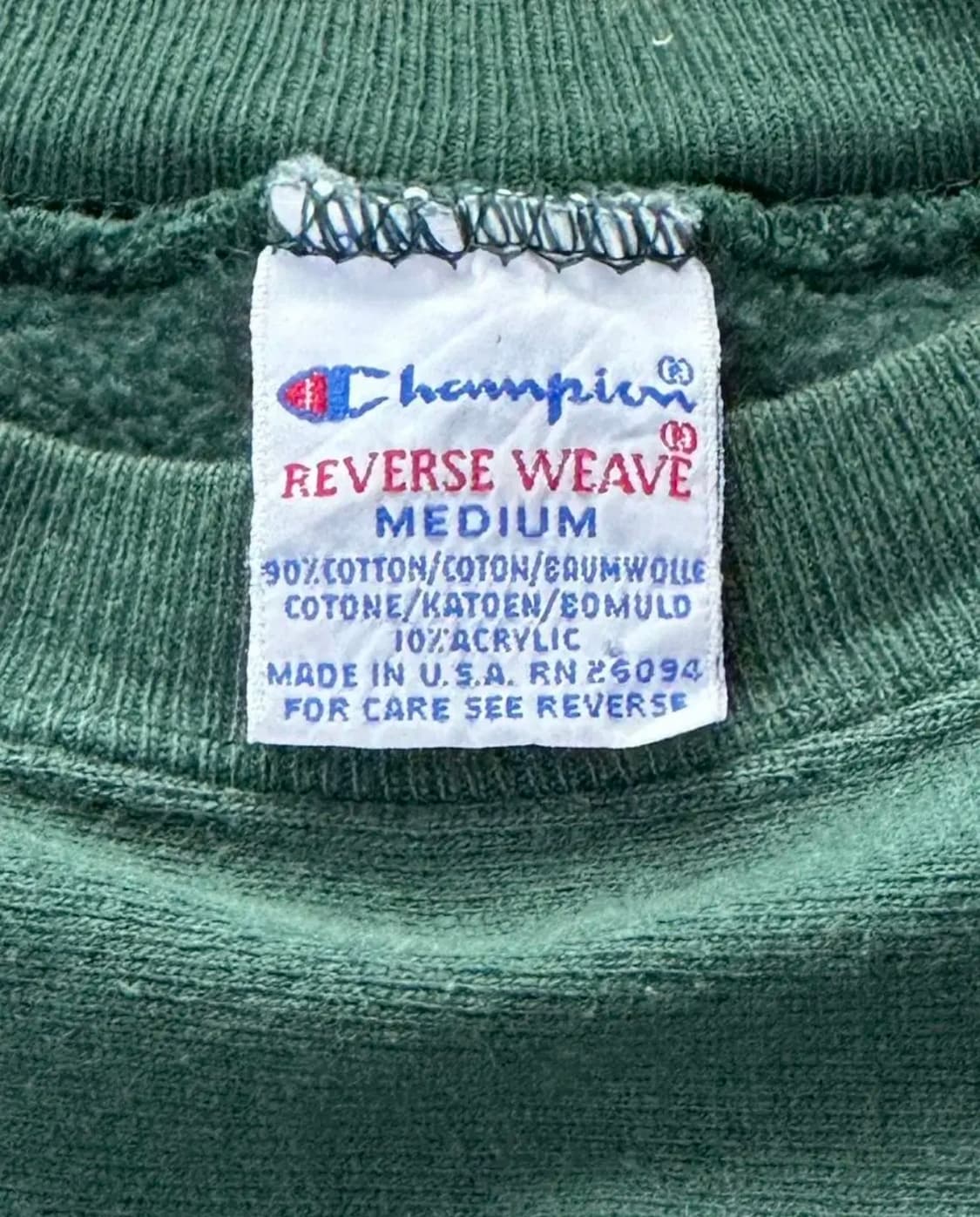 1990s 챔피온 리버스위브 M 상품이미지5