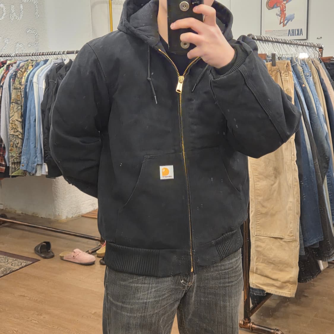 칼하트 덕 액티브 자켓 j140 상품이미지6