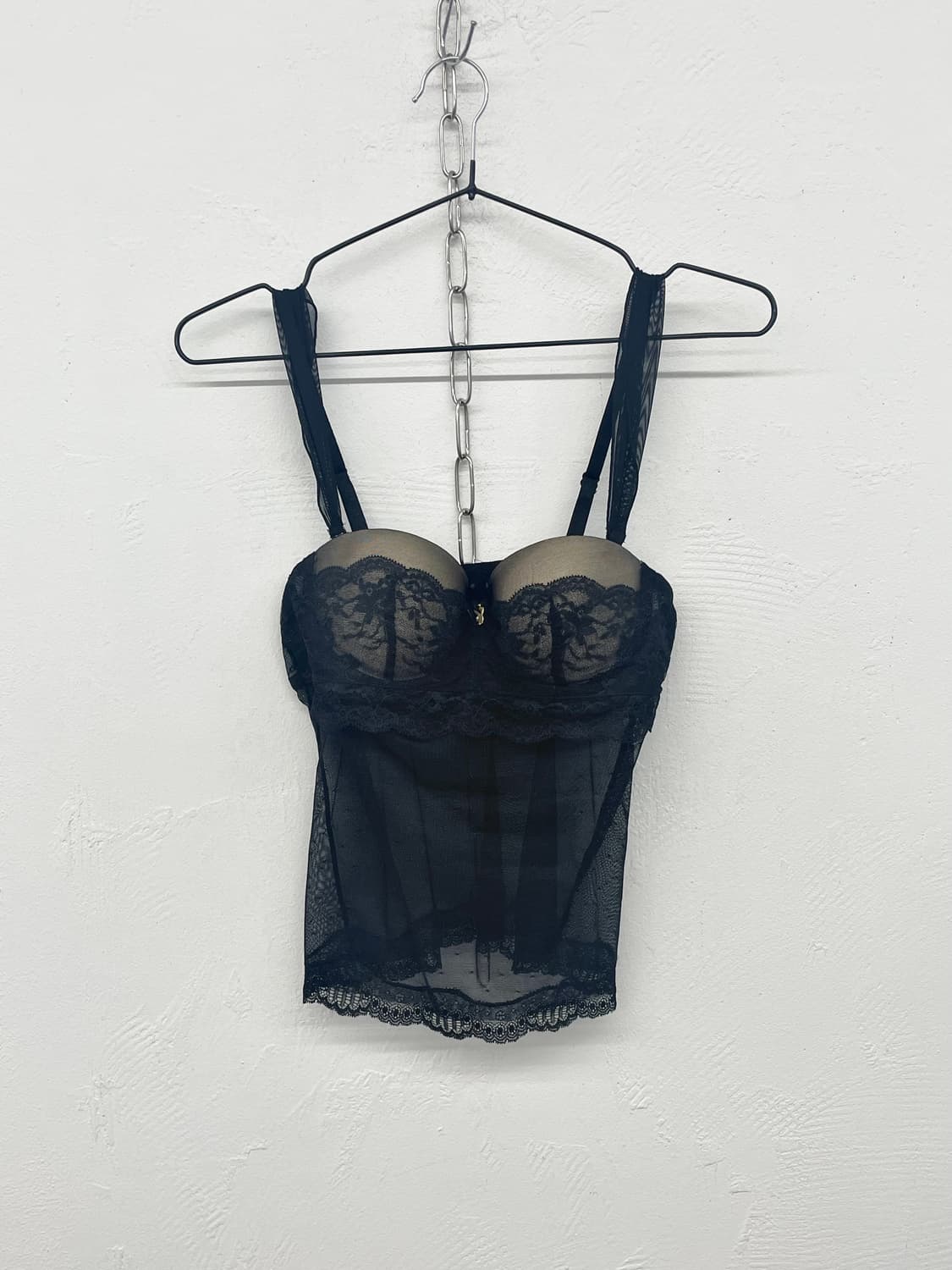 플레이보이 블랙 레이스 코르셋 상품이미지4