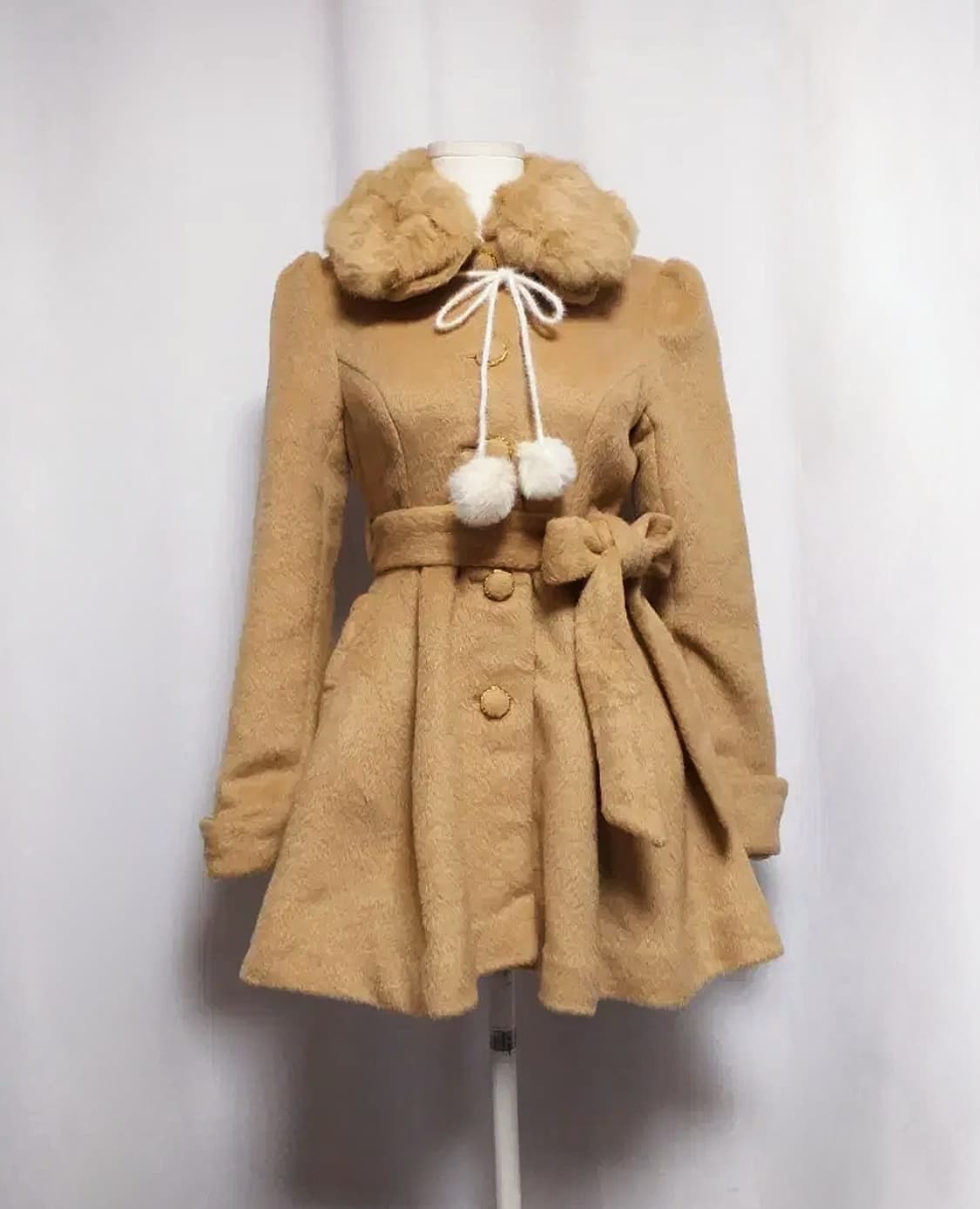 잉그니 퍼 롱코트 달천 대장 히메라떼갸루 핀터깔 빈티지원피스자켓 로걀탑 상품이미지1