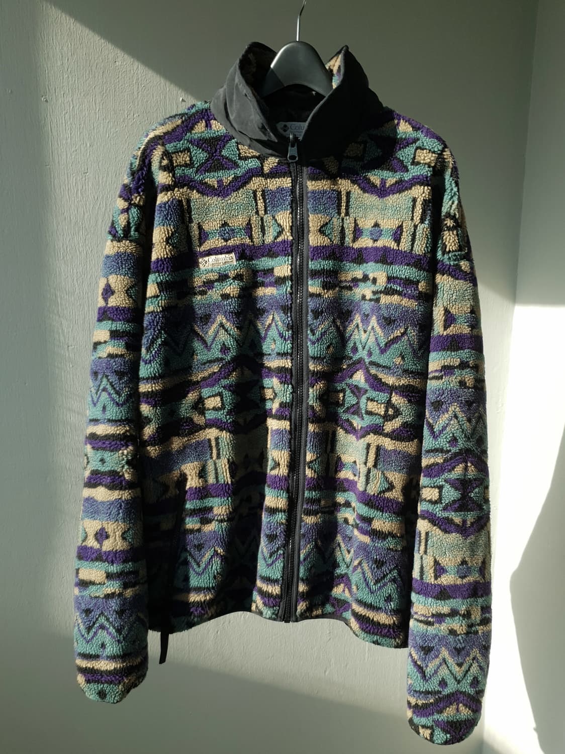 90s Columbia aztec fleece jk 상품이미지5