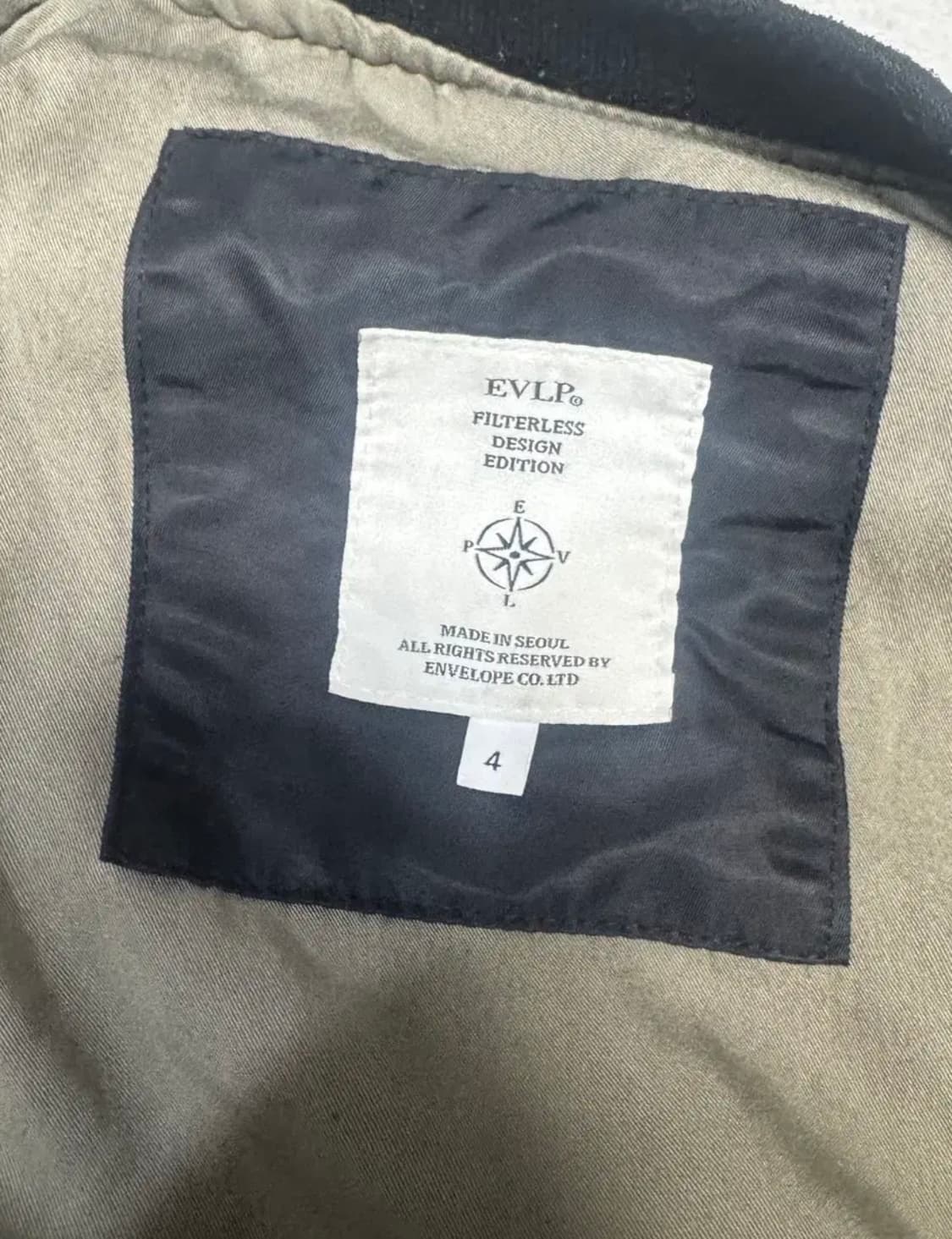 [4] 엔벨로프 노캐스터 실크 나일론 블랙 상품이미지6