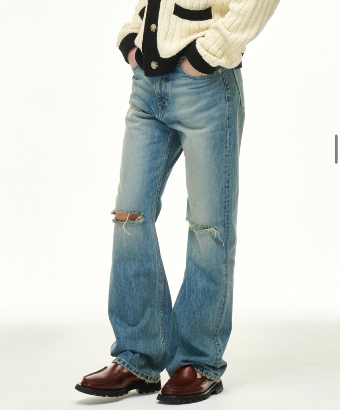 세터 디스트로이드 첼시 데님 상품이미지3