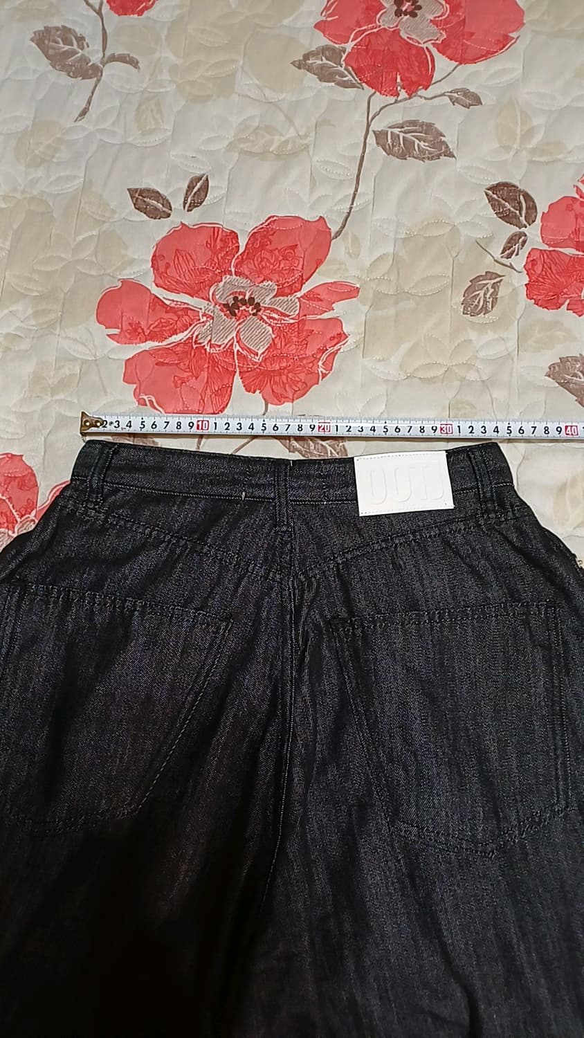 OOTJ 와이드 데님팬츠 26인치 기장103 상품이미지5