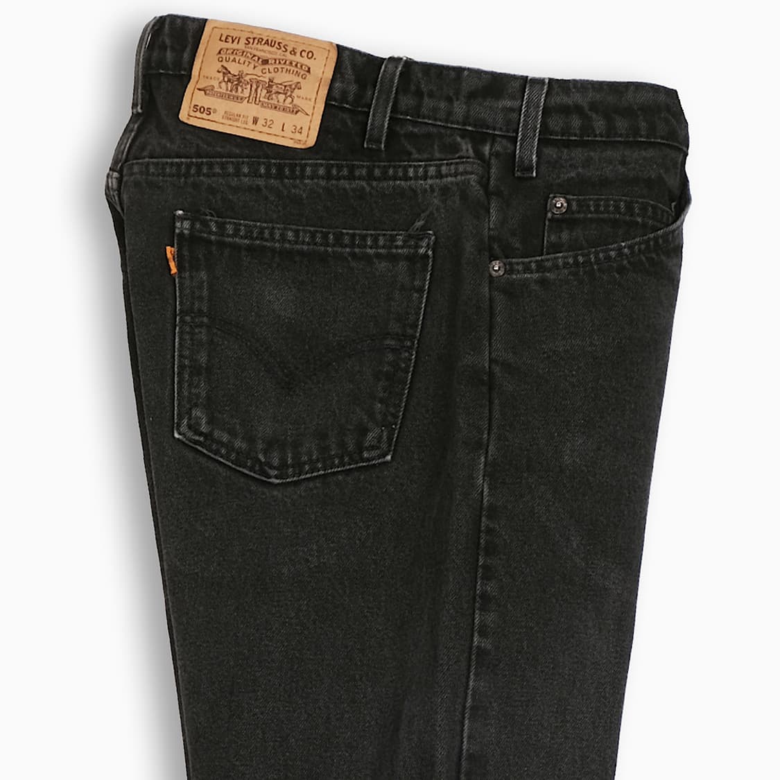 리바이스 505 오렌지탭 흑청 90s 30 인치 OR5053276 상품이미지5