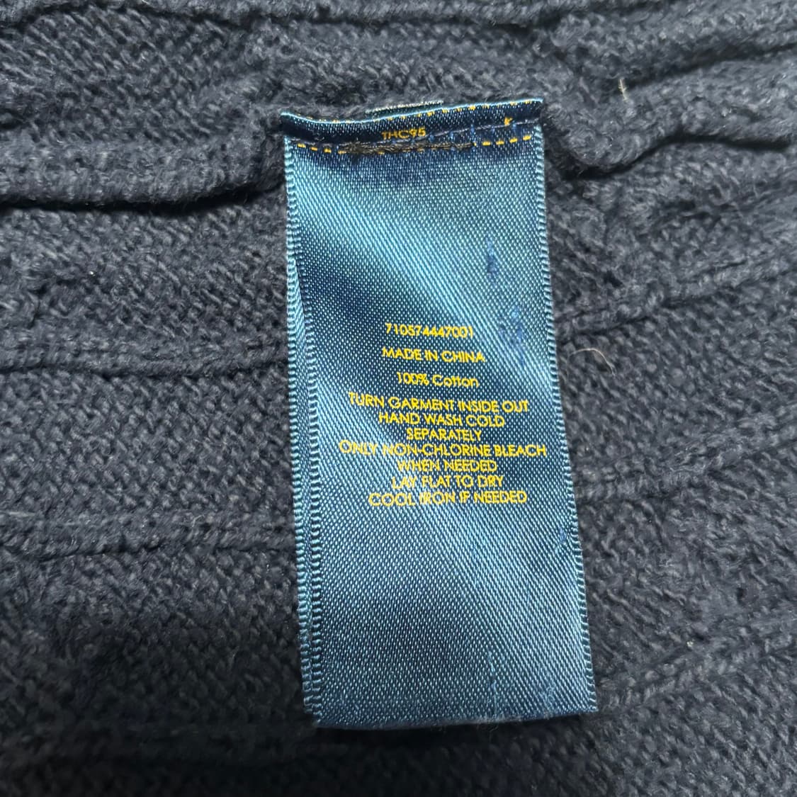 L 폴로랄프로렌 네이비 케이블 니트 상품이미지5