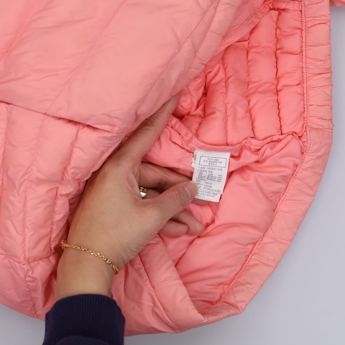 130 노스페이스 키즈 경량패딩 0309H1 상품이미지7