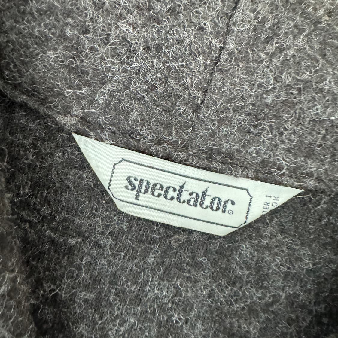 M Spectator 스펙테이터 울 모헤어 암 패치 버튼 자켓  상품이미지7