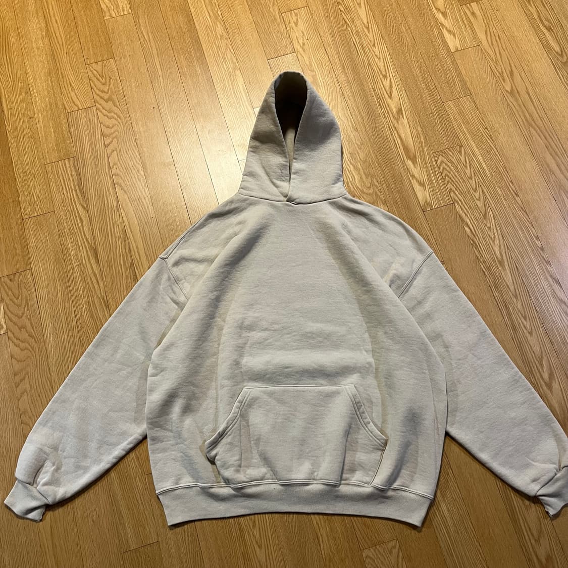 [XXL] 90s 빈티지 러셀 후드 베이지 상품이미지2