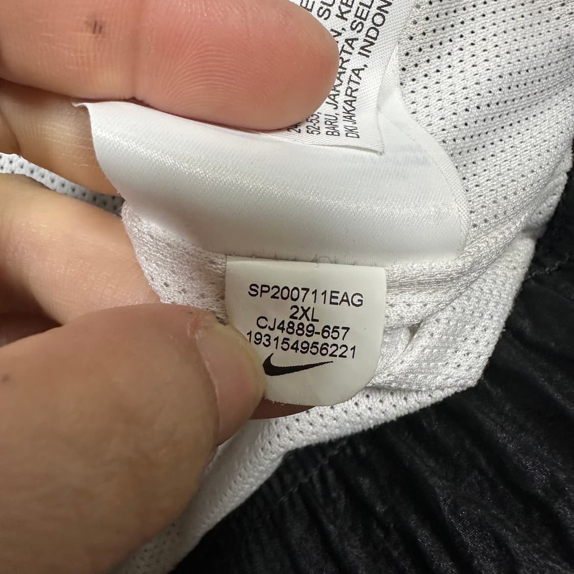 ✨ (바배) 나이키 더블스우시 빅로고 바람막이  상품이미지5