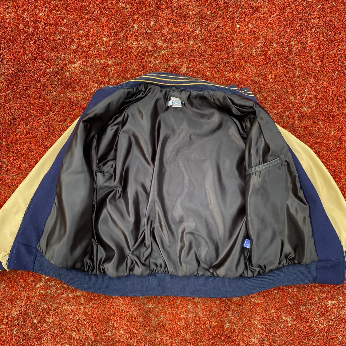 이벳필드 플란넬 네이비 바시티 자켓 l 105 상품이미지3