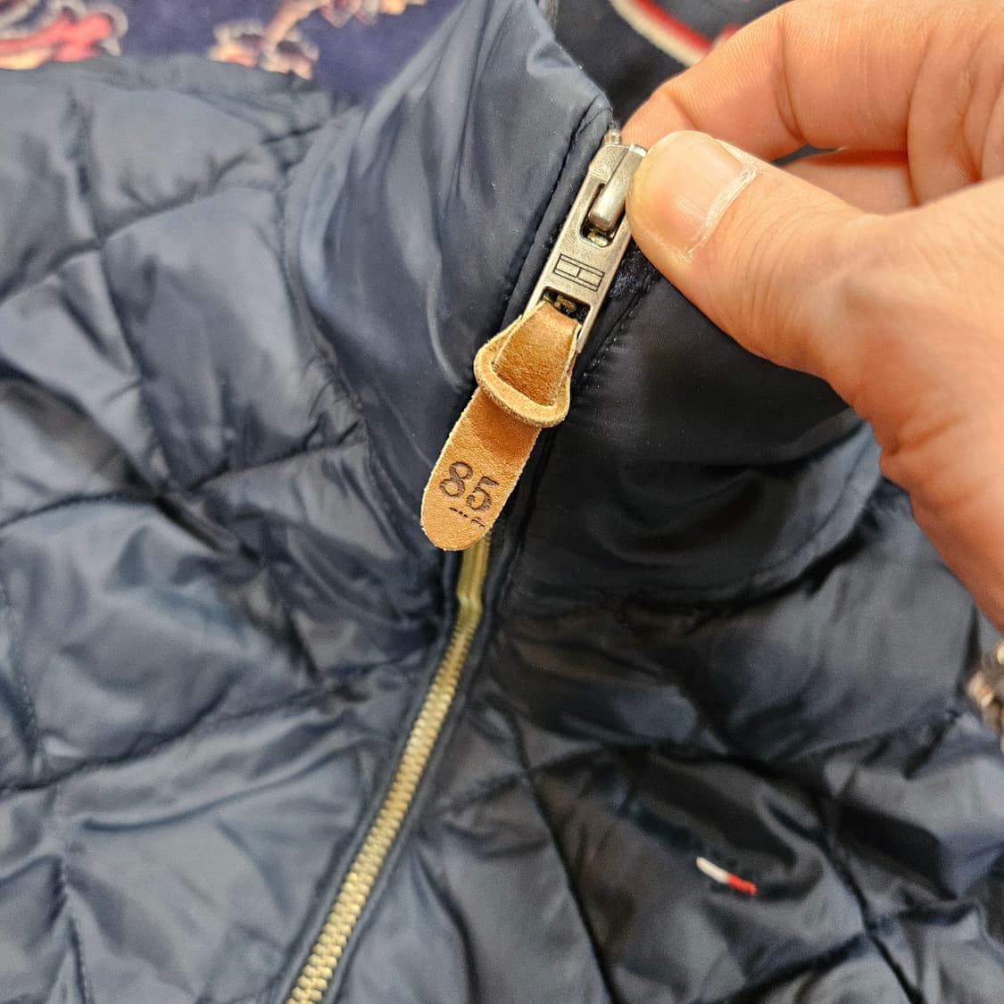 타미힐피거 다이아몬드 퀄팅 점퍼 M size(95-100) 상품이미지5
