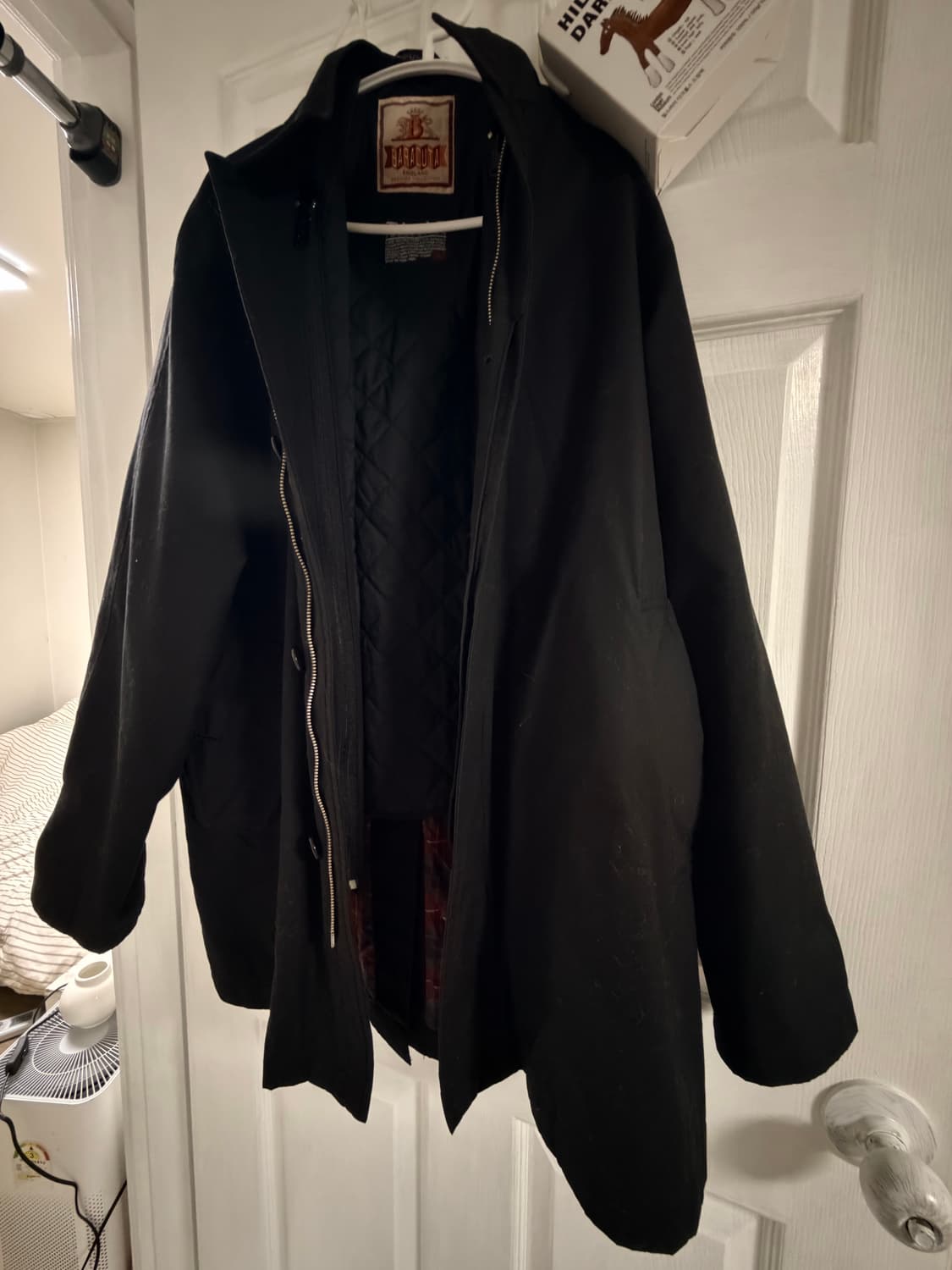 Baracuta g9 long jacket Black M (Rare) 상품이미지1