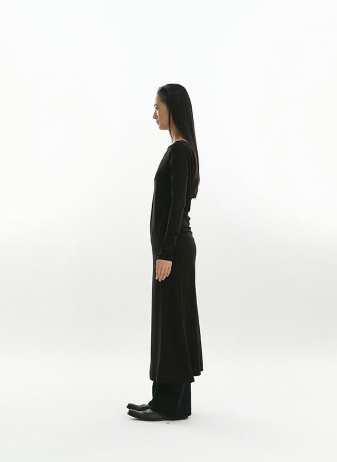 리포스 back drape jersey dress  상품이미지2