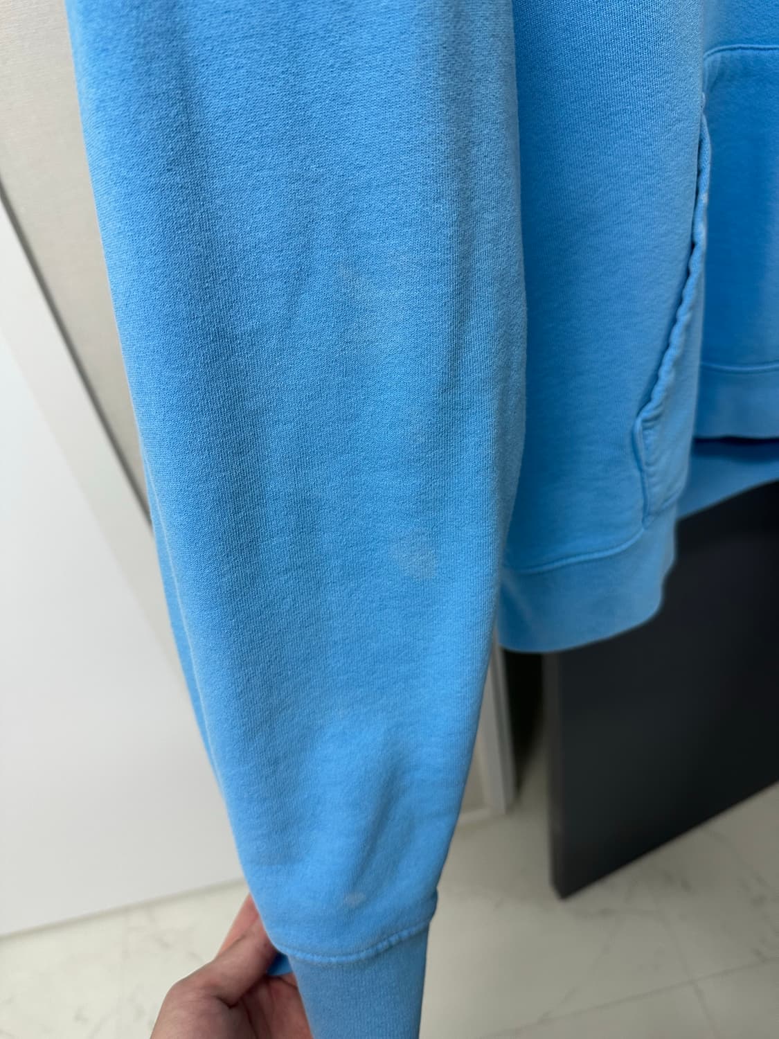 스투시 x CPFM 8볼 피그먼트 다이드 후드 블루 상품이미지8