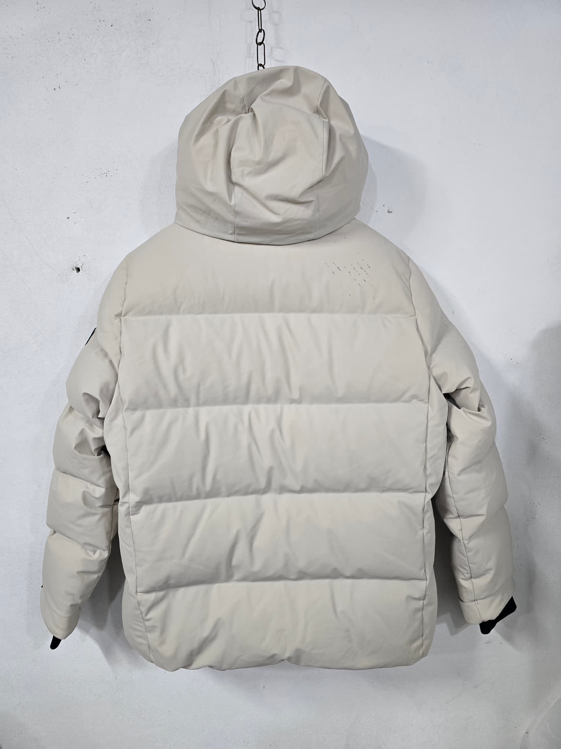 다이나핏 아이보리 카본테크 덱스 구스패딩M 상품이미지2