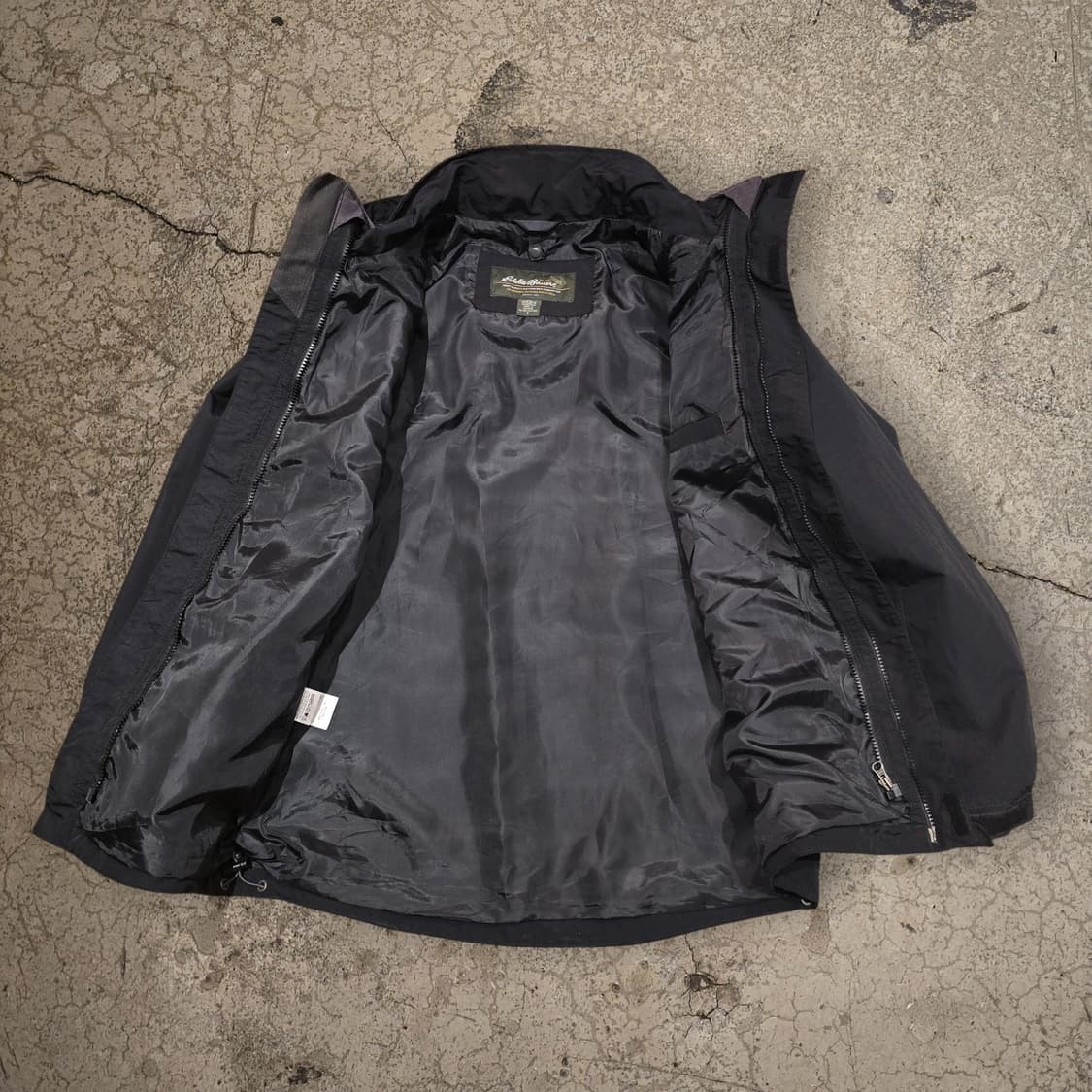 Eddie Bauer 후디 블랙 쉘 자켓 상품이미지7