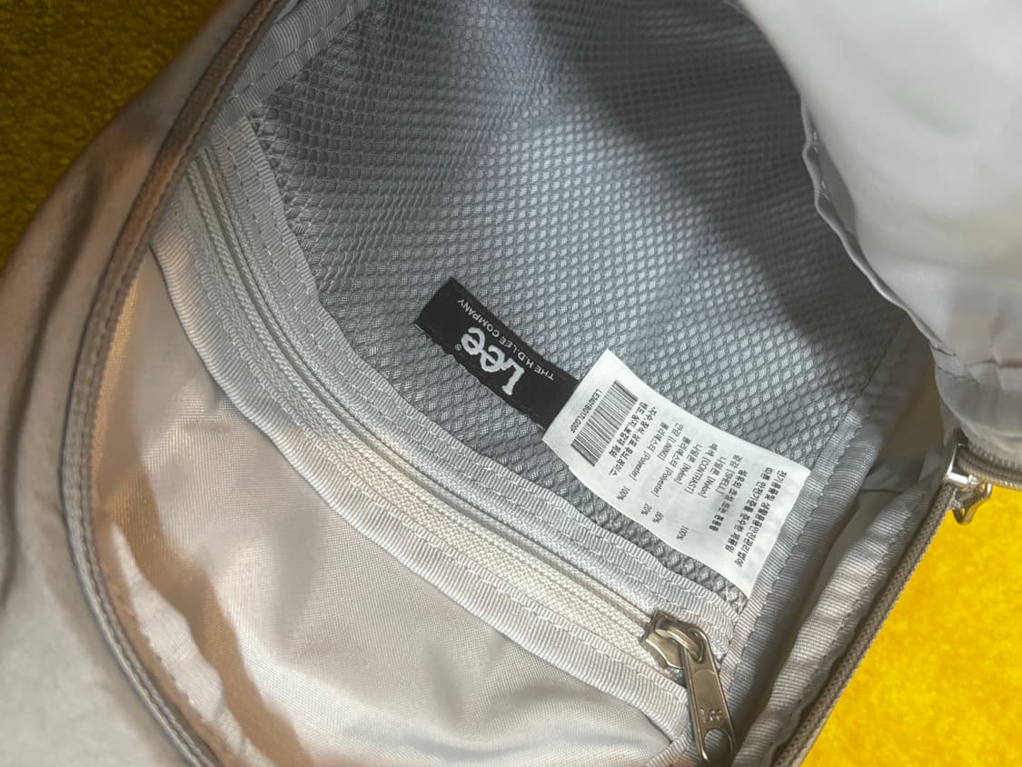 Lee 나일론 슬링백 라이트 그레이 상품이미지5