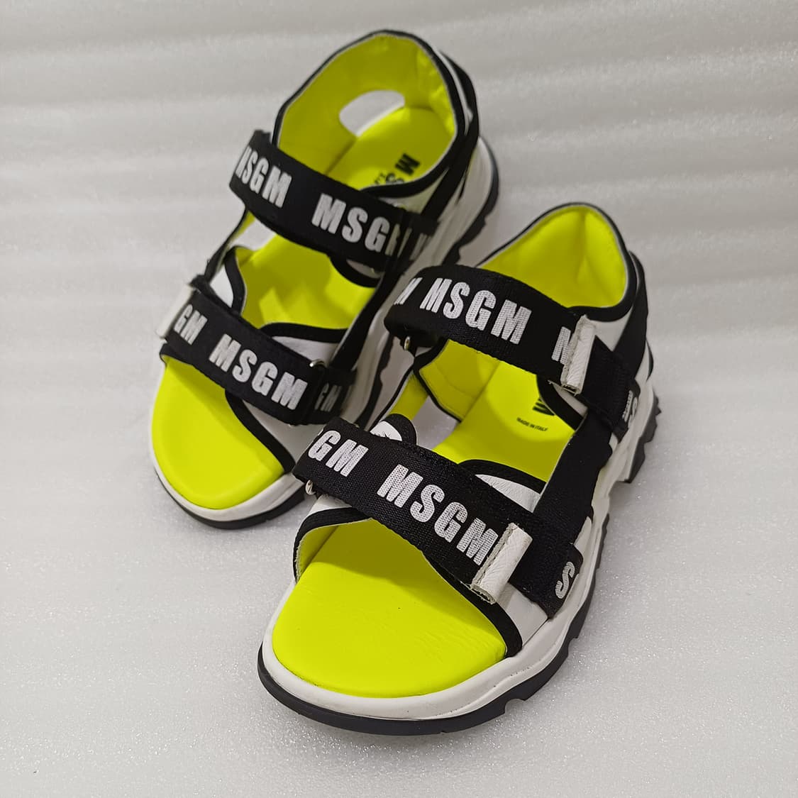정품 MSGM 키즈 아동 샌들 벨크로 로고 35  훌륭 사랑봉봉 상품이미지1