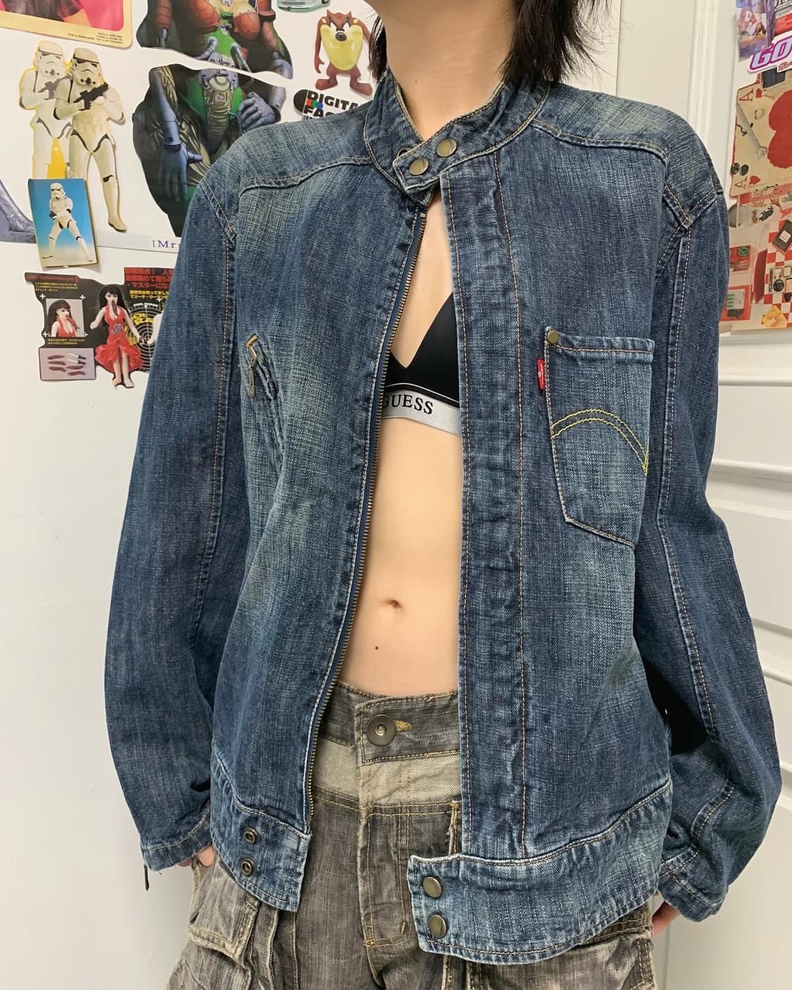 리바이스 엔지니어드 바이커 데님자켓 상품이미지5