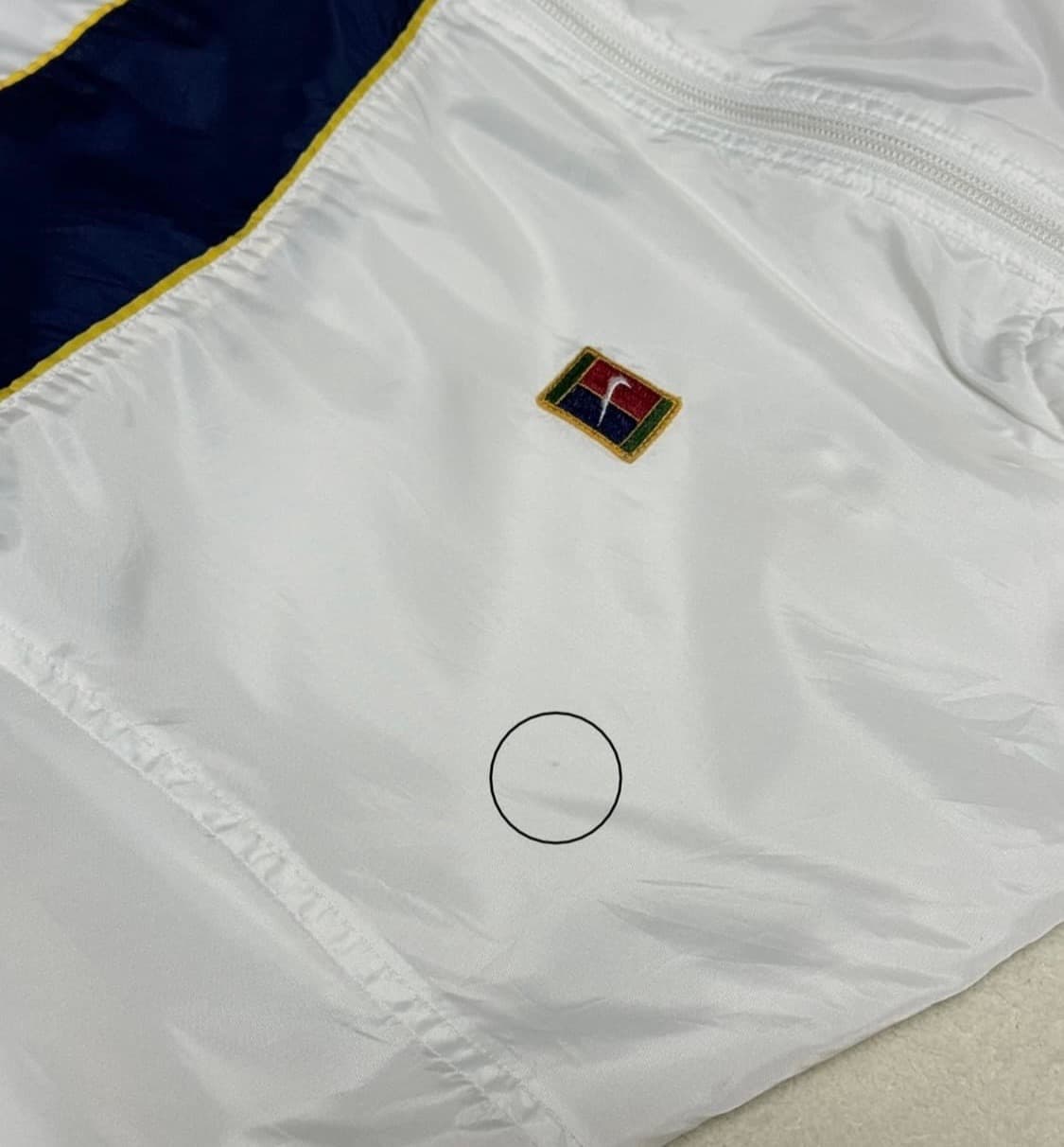 나이키 화이트네이비 반집업 웜업 아노락 상품이미지7