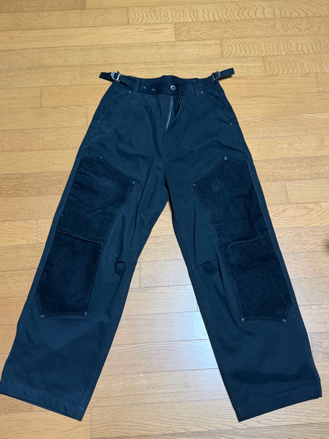 ETCE 벨벳 더블니 팬츠 사이즈L 상품이미지1