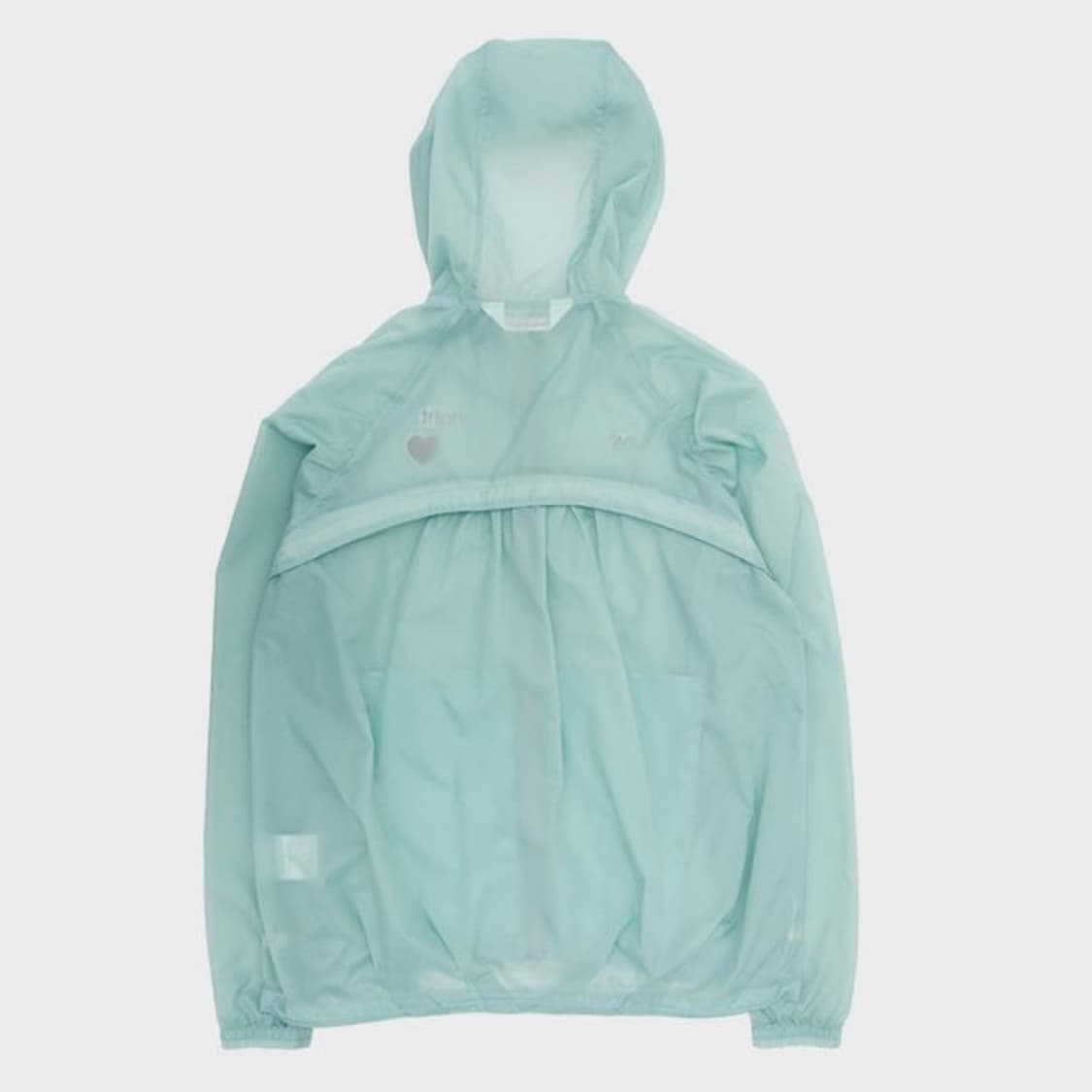 더뮤지엄비지터 바람막이 LIGHT TEAL 사이즈 S 상품이미지3