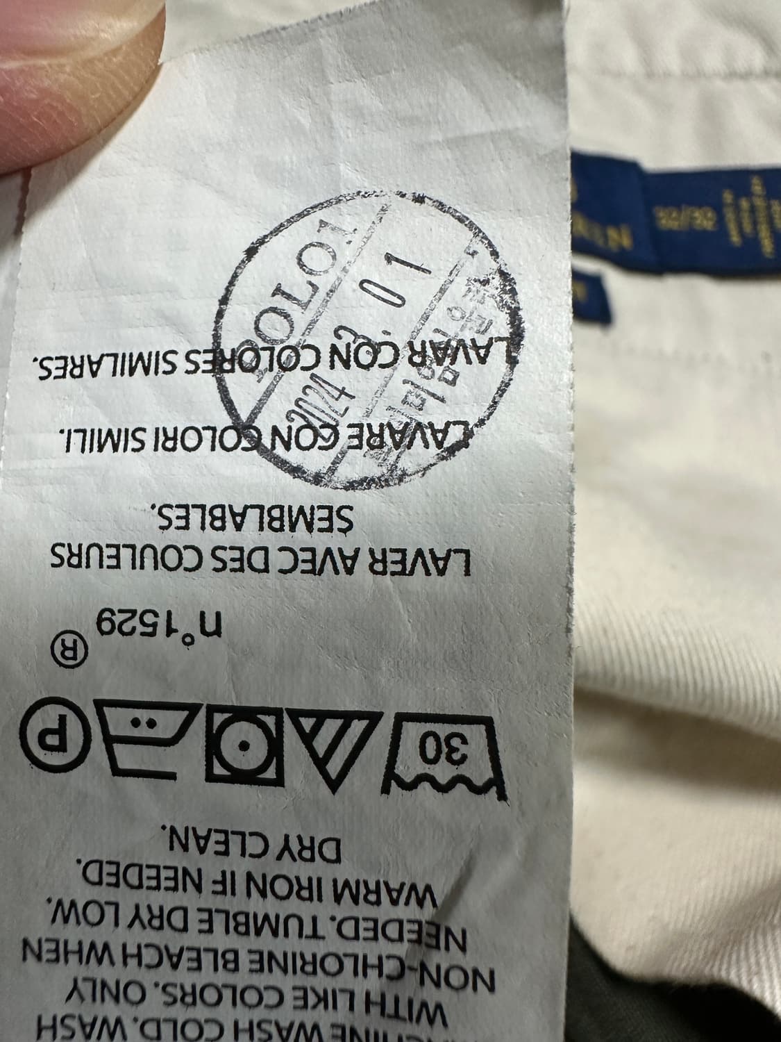 폴로 유틸리티 카고 팬츠 올리브 그린 카키 상품이미지5