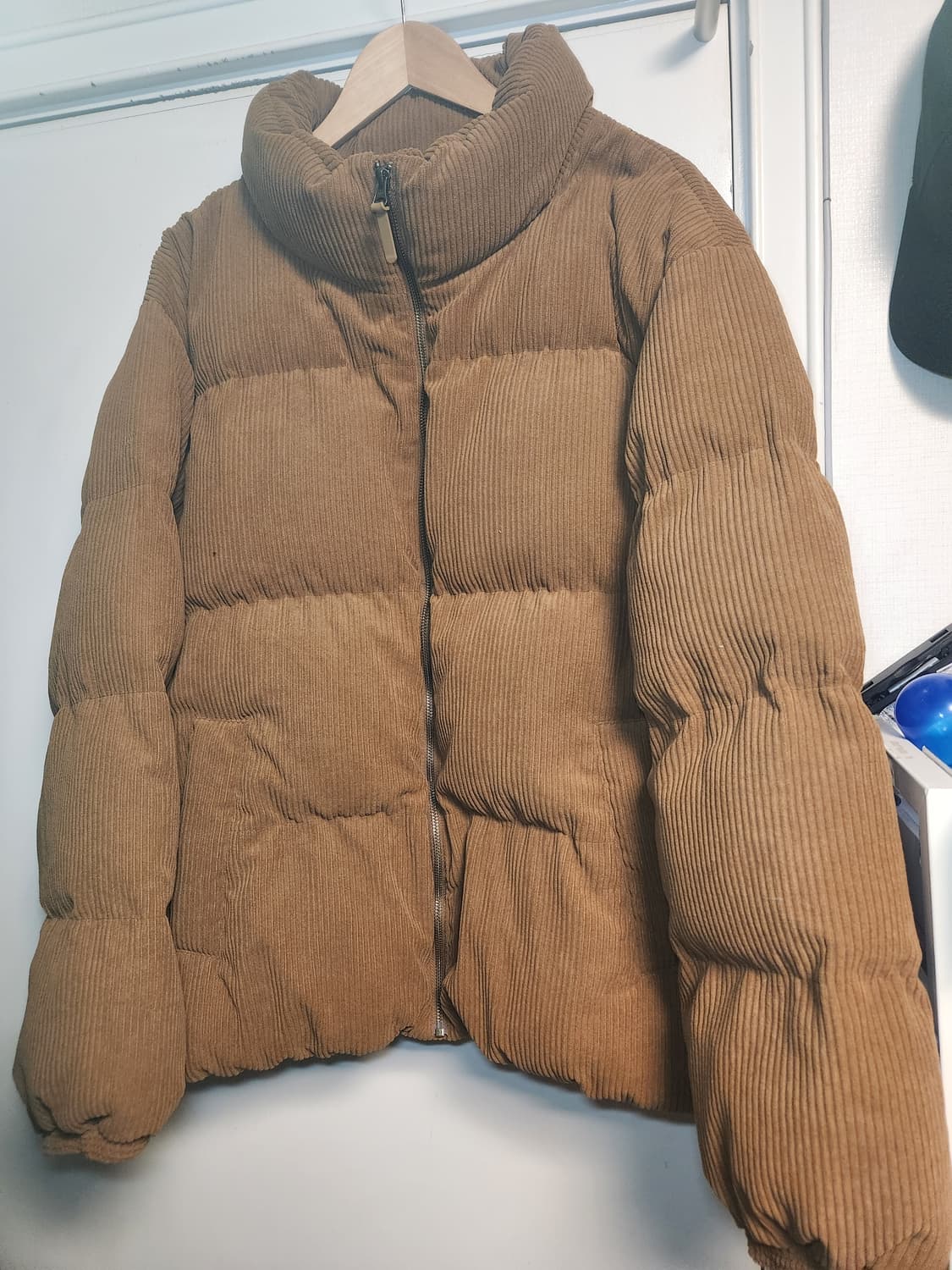 GU 히트 패티드 코듀로이 블루종 패딩 XL 상품이미지1