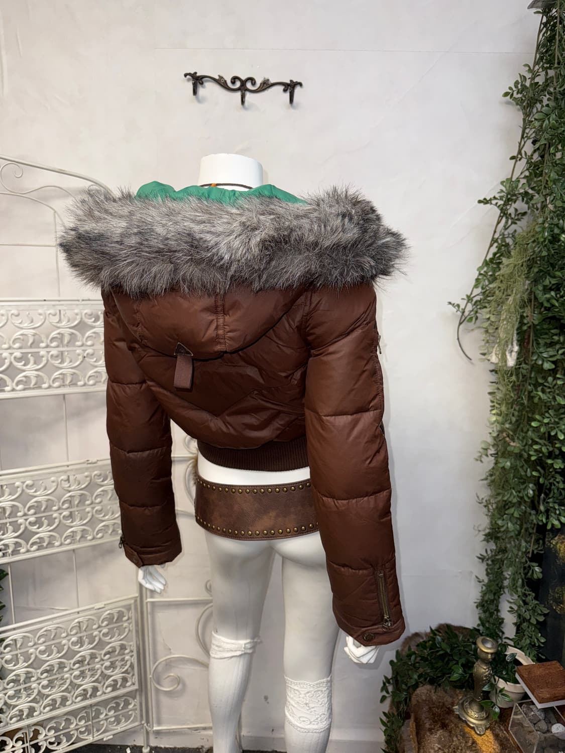 Abercrombie brown wolf jaw puffer jk 상품이미지9