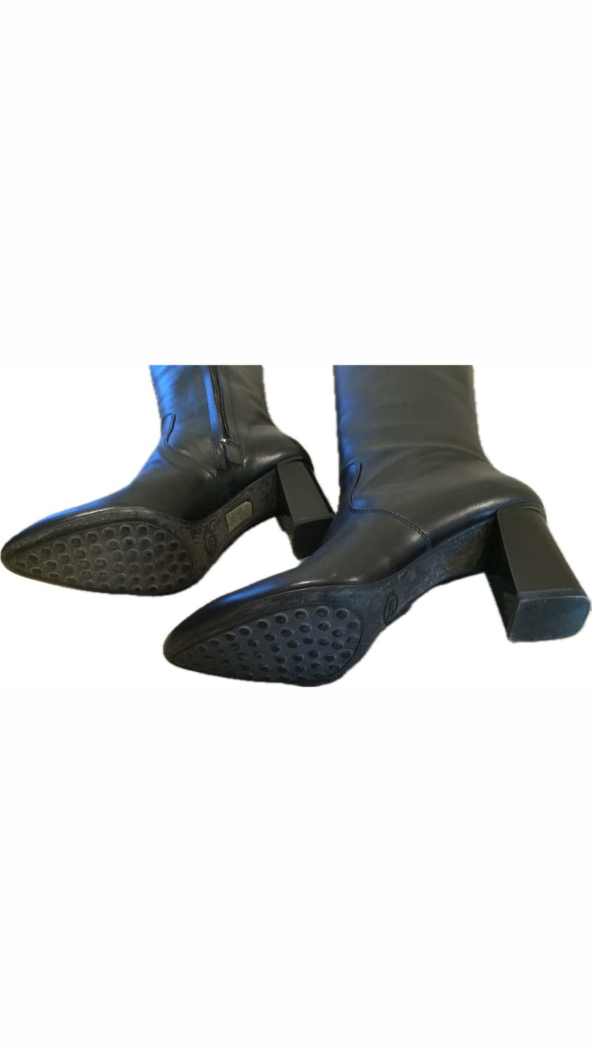 Tod's 스틸레토 롱부츠 블랙 상품이미지7