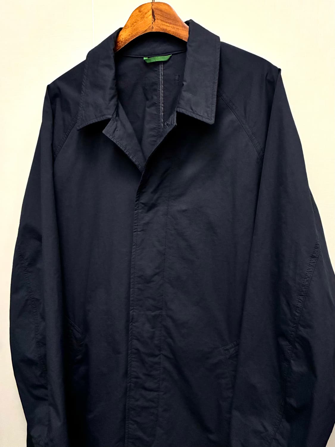 (52/110)헨리코튼 코튼 나일론 홀겹 베이직 맥코트 싱글코트 상품이미지2