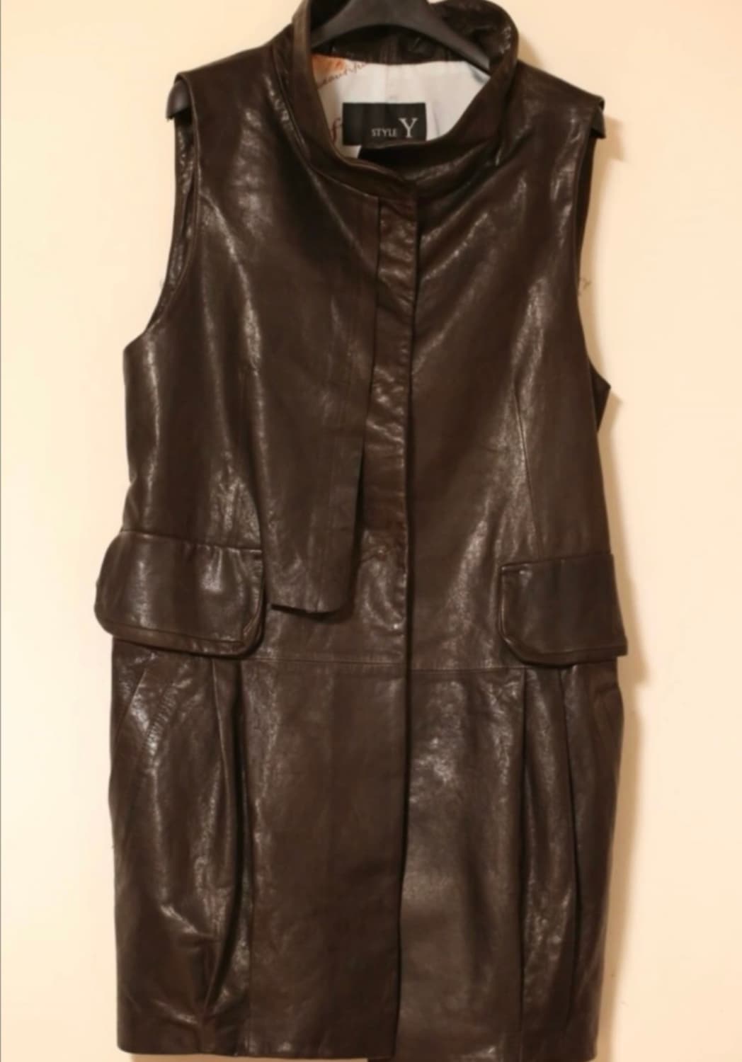한섬 이태리 양가죽 베스트 상품이미지1