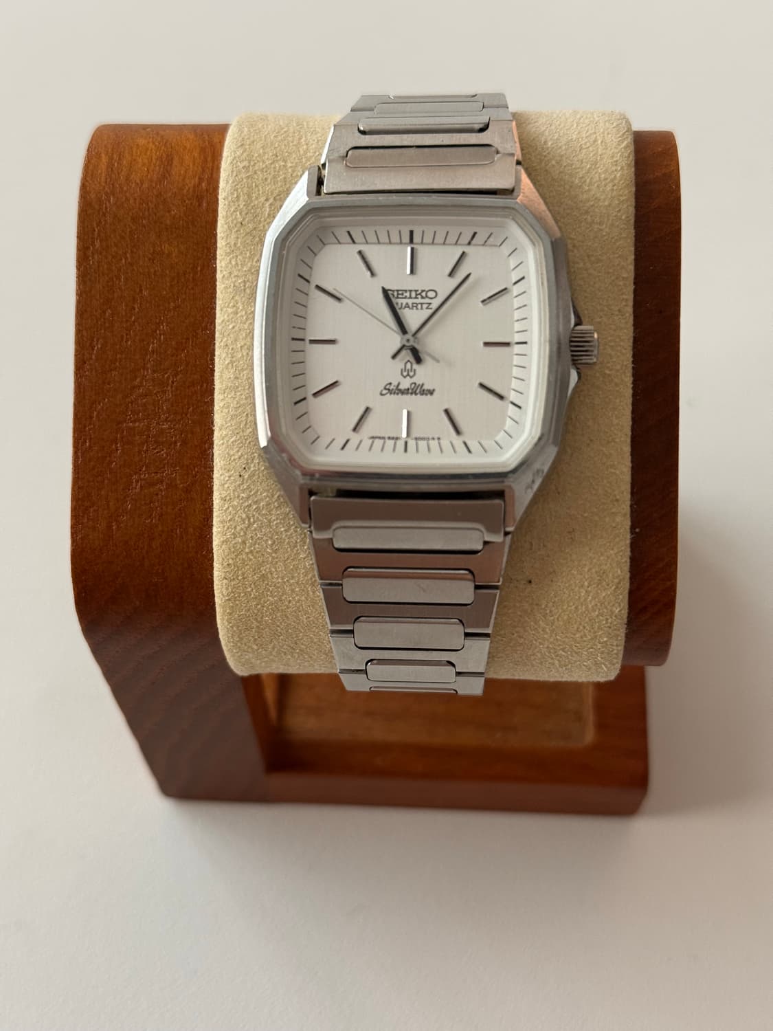 세이코 Seiko 쿼츠 스퀘어 Silvewave 상품이미지2