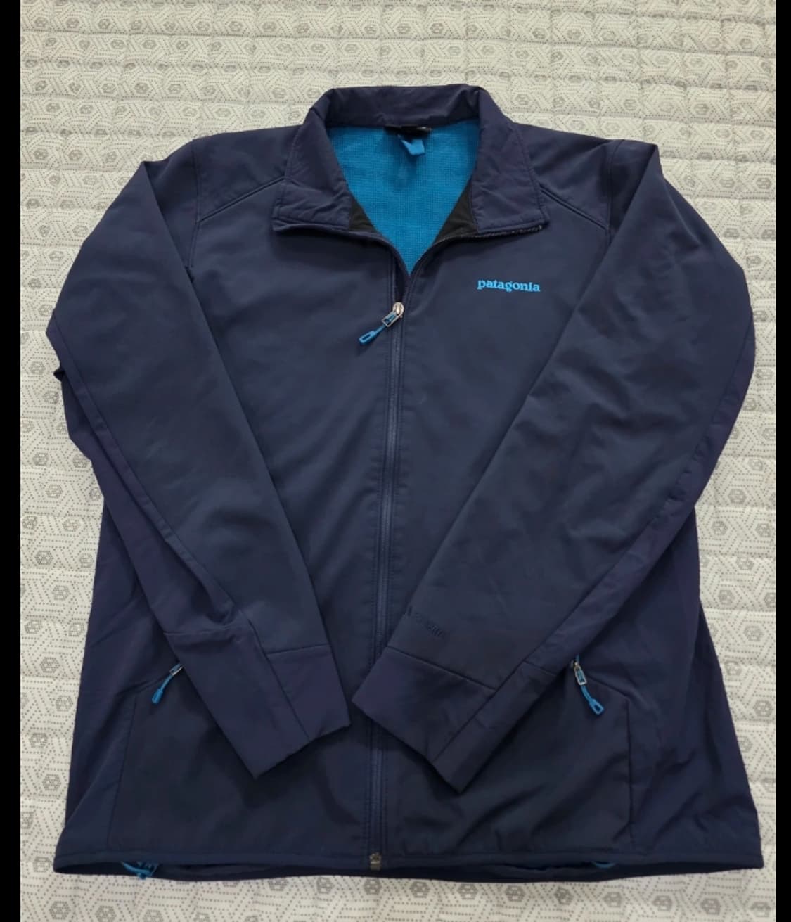 파타고니아 바람막이 자켓 L 네이비 상품이미지1