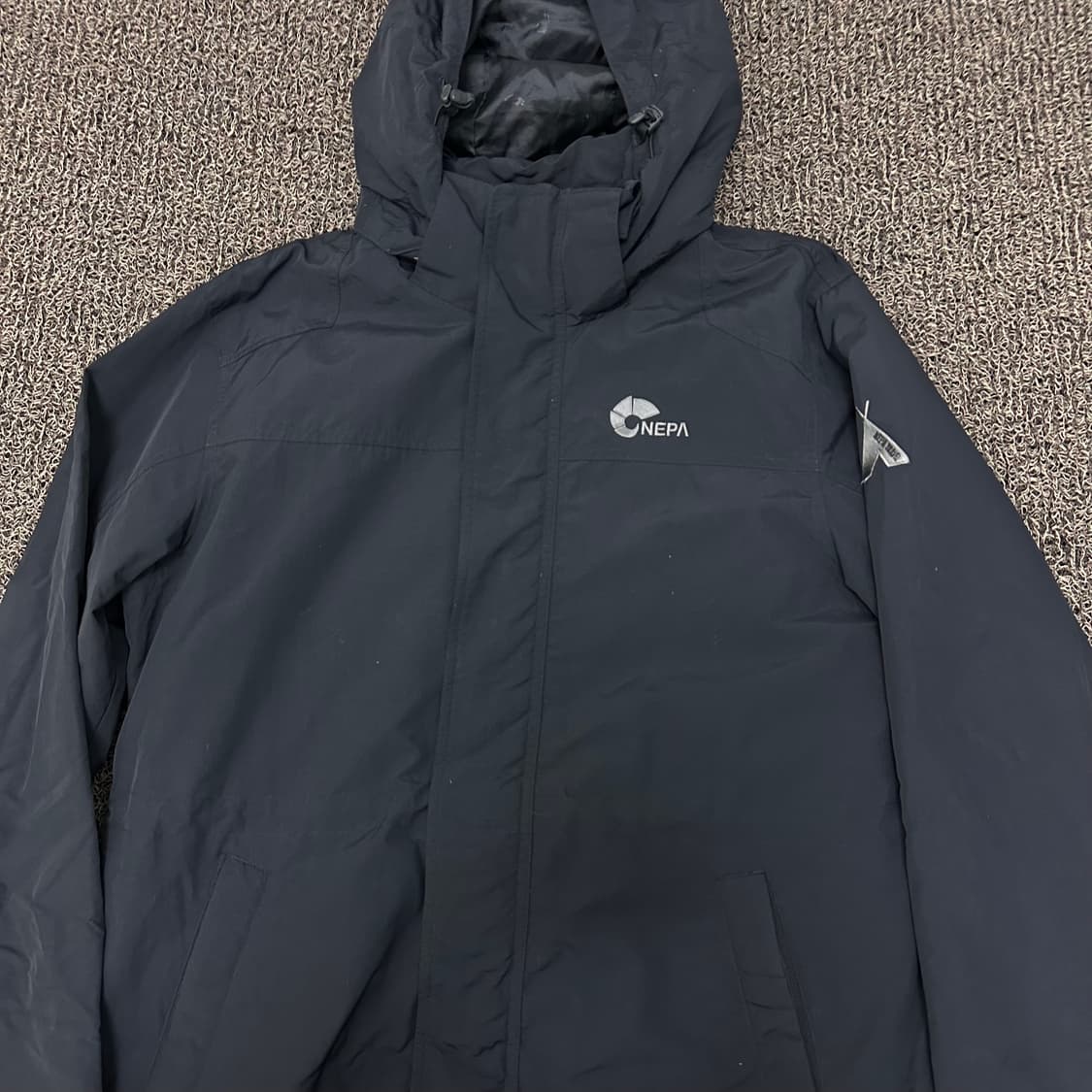 NEPA 네파 바람막이 자켓 블랙 100(L) 상품이미지2