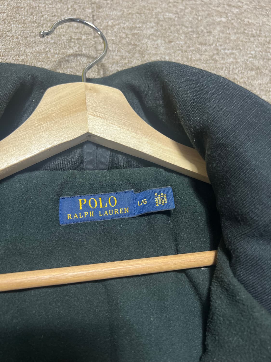 폴로 랄프로렌 폴리쉘 페리자켓 L 상품이미지5