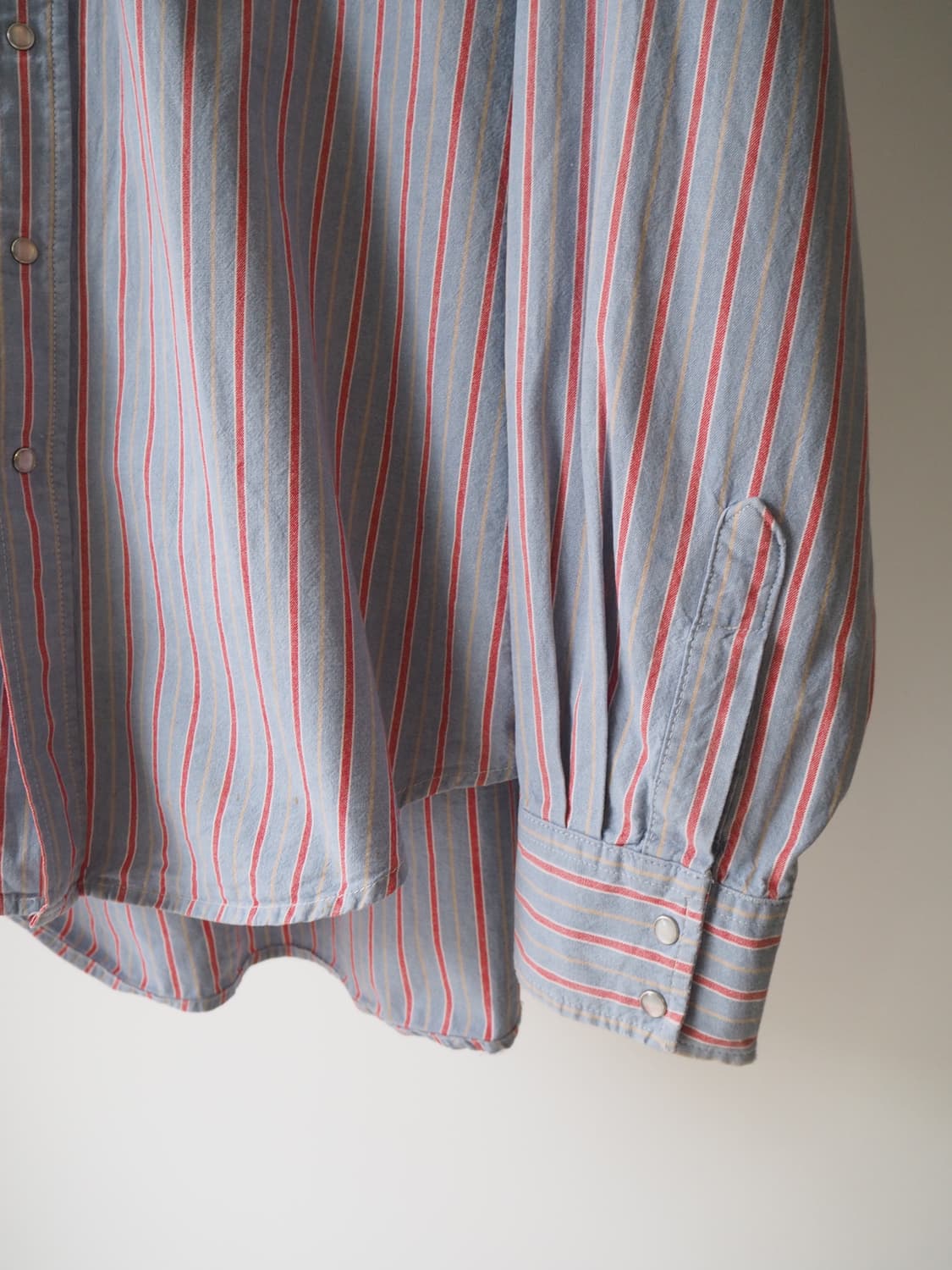 1990's RUD DOCK stripe shirt  상품이미지3