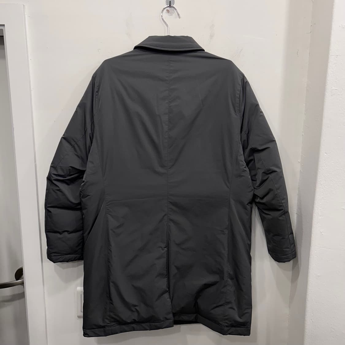 올젠 덕다운 무광 웨일스 패딩 코트 상품이미지5