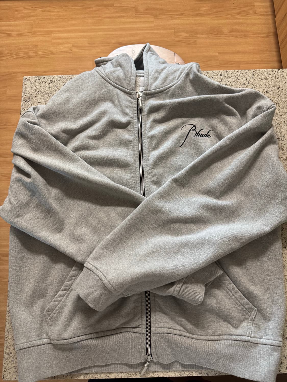 Rhude 루드 22AW 후드티 그레이  상품이미지2