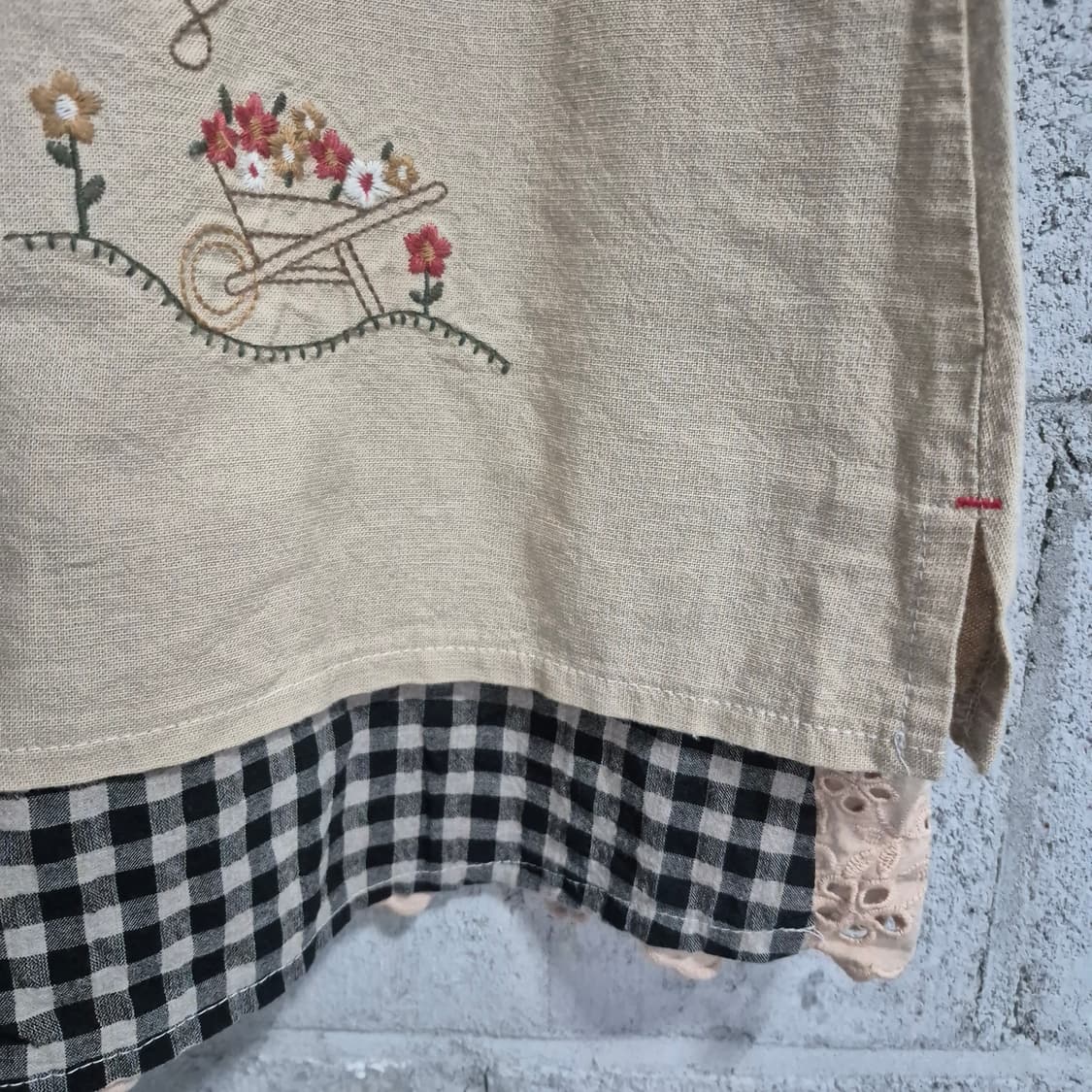 면 스커트 하구미 모리걸  상품이미지3