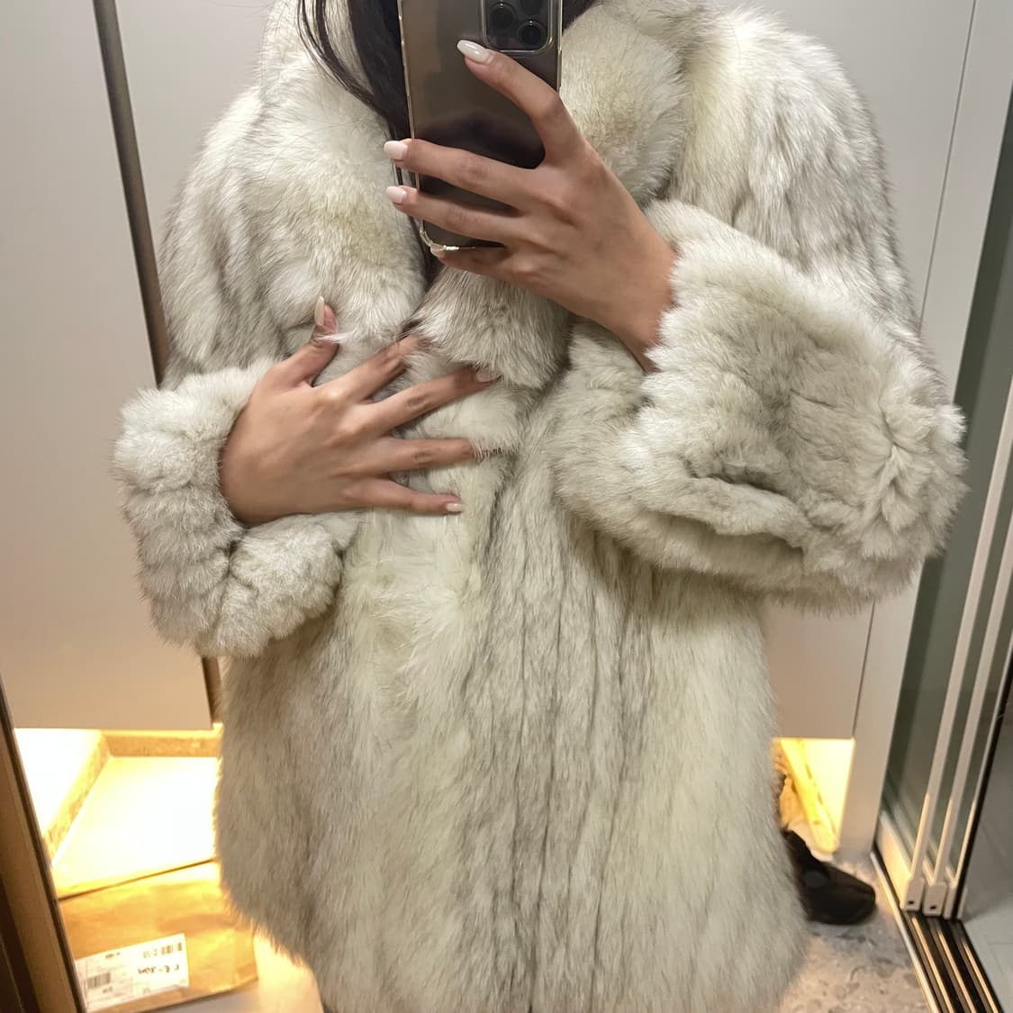 빈티지 폭스 퍼 자켓 상품이미지8