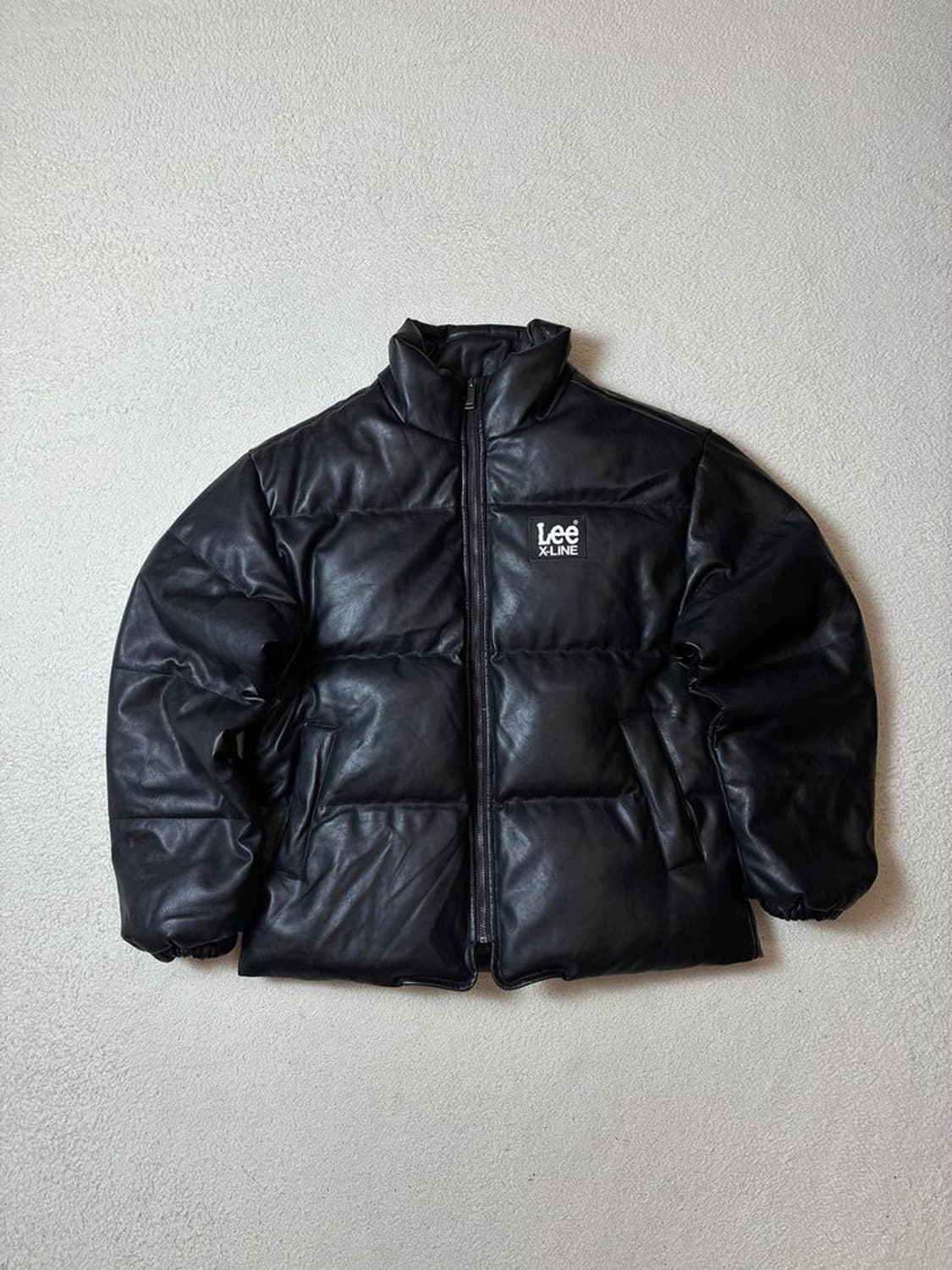 Lee 리 X-Line 레더 푸퍼 패딩 PN7814 상품이미지1