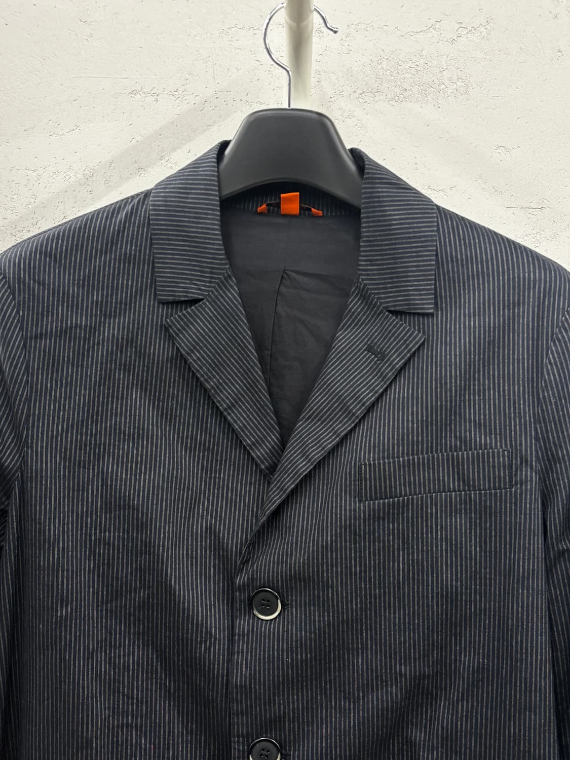 바레나 이태리 남성 스트라이프 코트 46 상품이미지3