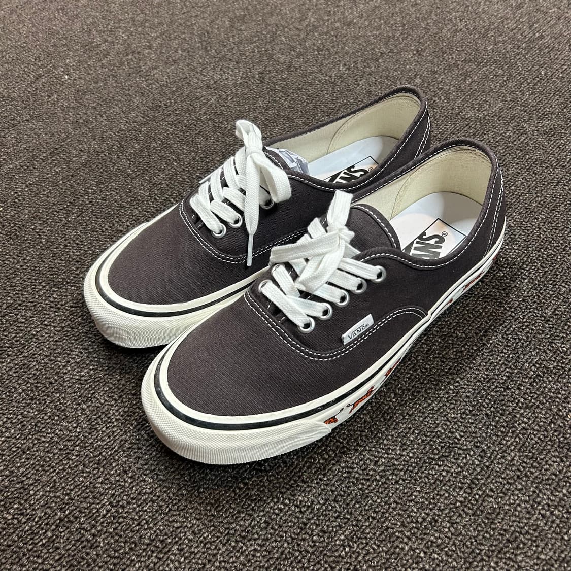 255) 반스 어센틱 타이거 정글 사이드월 새상품급 상품이미지5